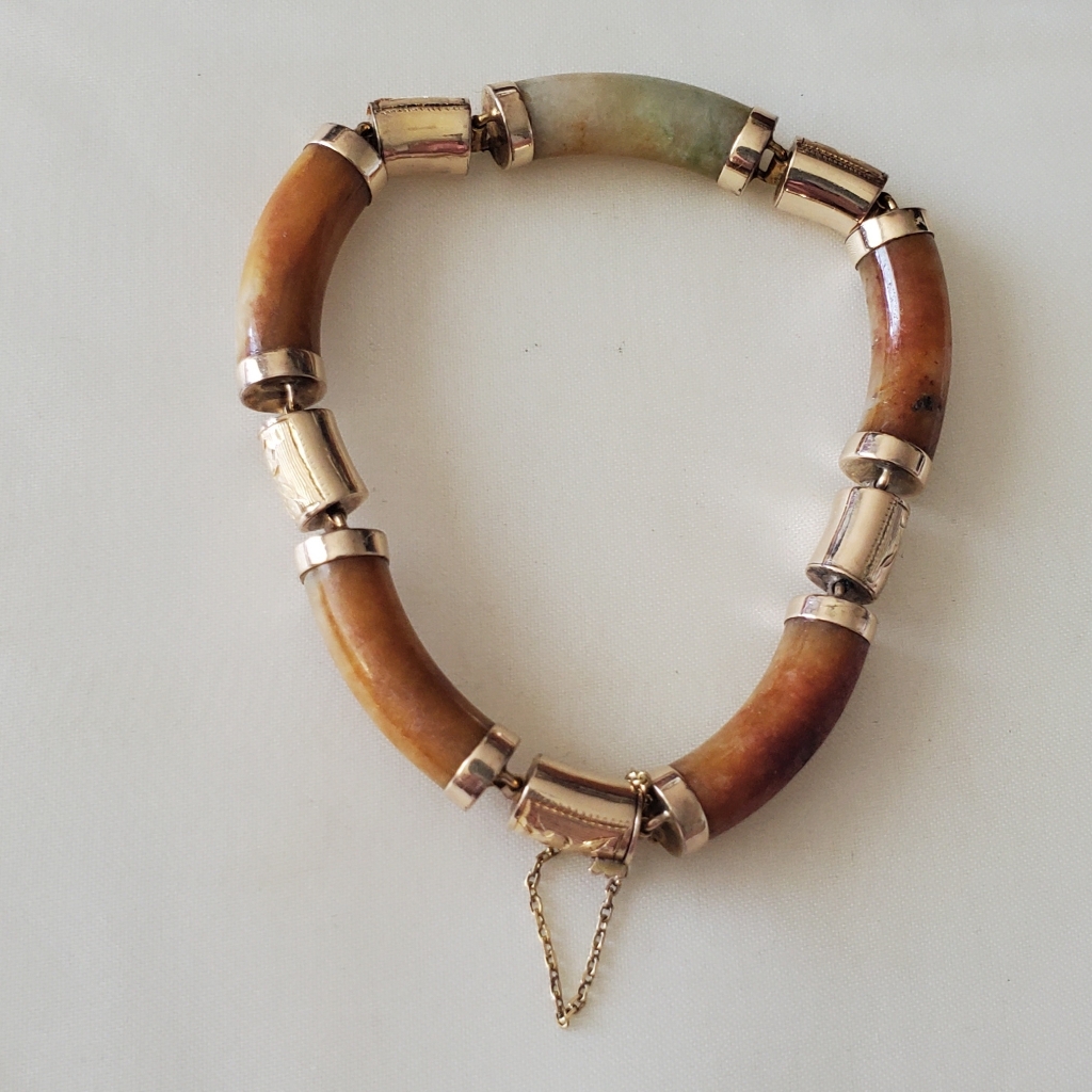 18 Kt Jadeite Bracelet